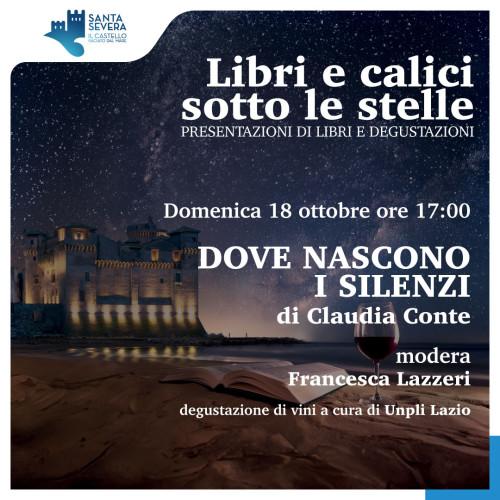Libri e Calici sotto le stelle