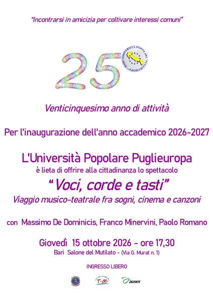 Voci, Corde e Tasti