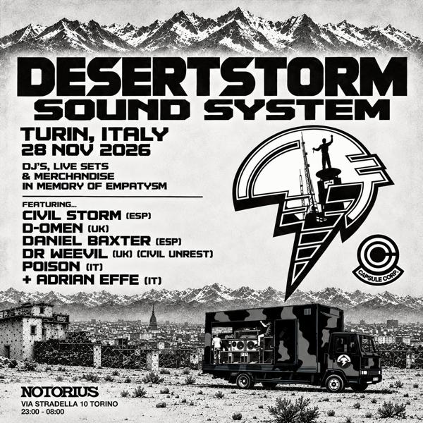 Desert Storm sound system tekno party vol.2
