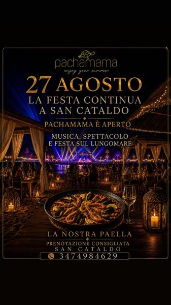 La festa continua a San Cataldo
