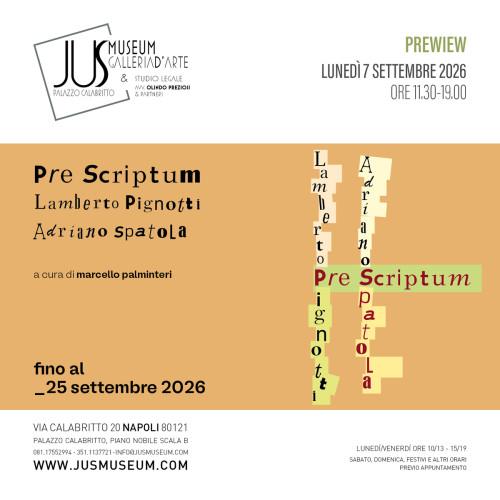 Pre Scriptum