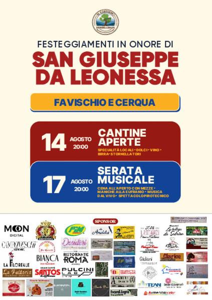 Festeggiamenti in onore di San Giuseppe da Leonessa
