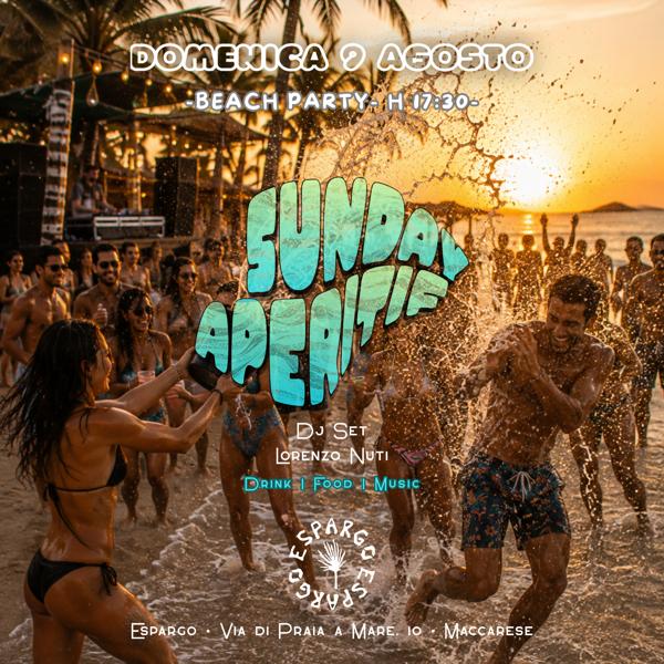 SUNDAY Aperitif (Beach Party)