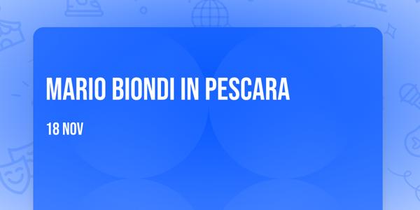 Mario Biondi