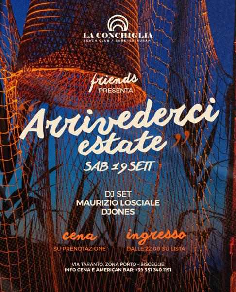 Arrivederci Estate