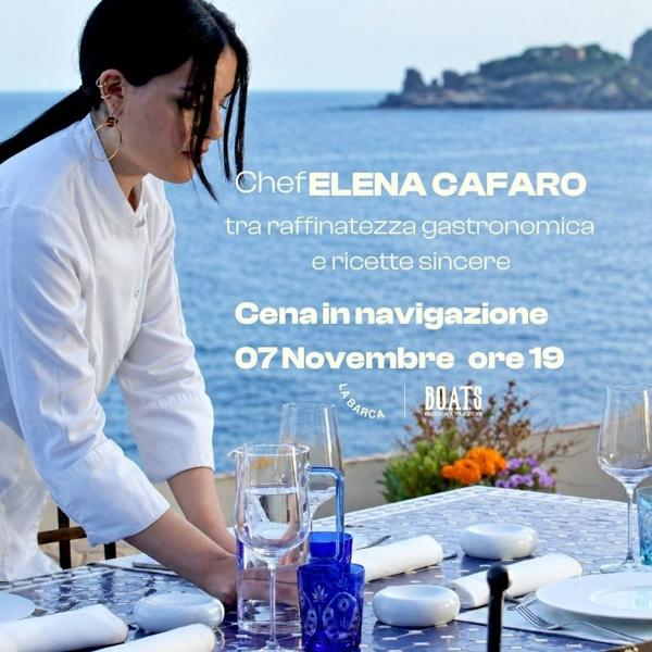 Cena in navigazione - Chef Elena Cafaro