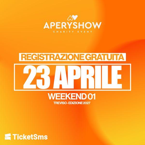 Aperyshow 2027 - Day One - Vip Pass