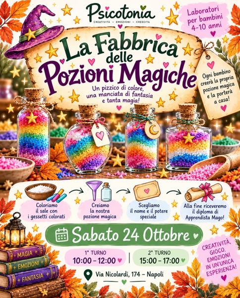 La Fabbrica delle Pozioni Magiche