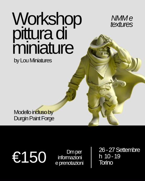 Workshop pittura di miniature
