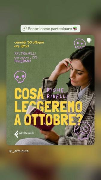 Righe Ribelli: Cosa leggeremo a ottobre?