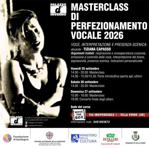 Voci in Movimento - Masterclass di Perfezionamento Vocale