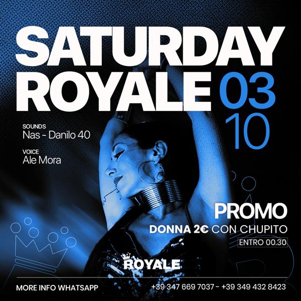 SATURDAY ROYALE | OPENING SEASON | ESTORIL BEACH CLUB