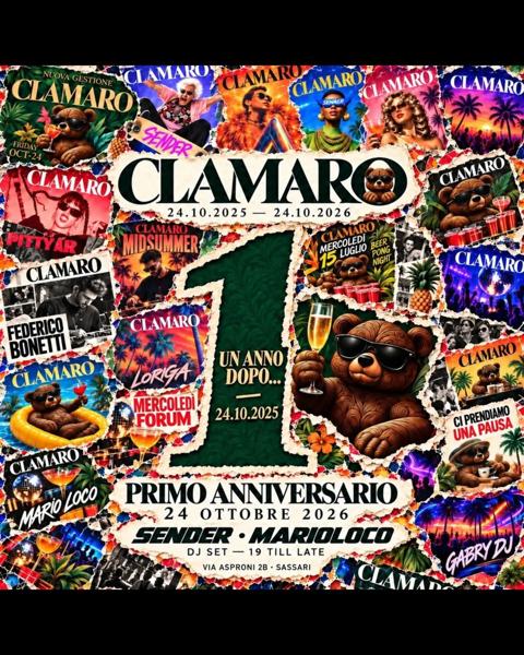 Clamaro Primo Anniversario