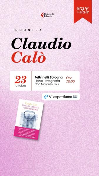 Incontra Claudio Calò