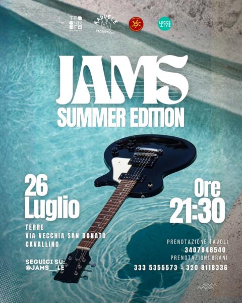 JAMS Summer Edition