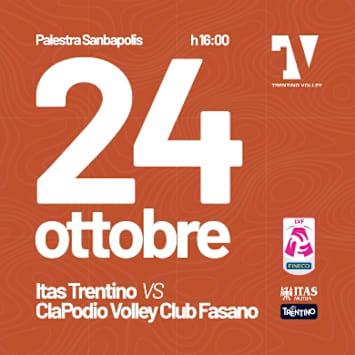 Itas Trentino vs CLaPodium Volley Club Fasano