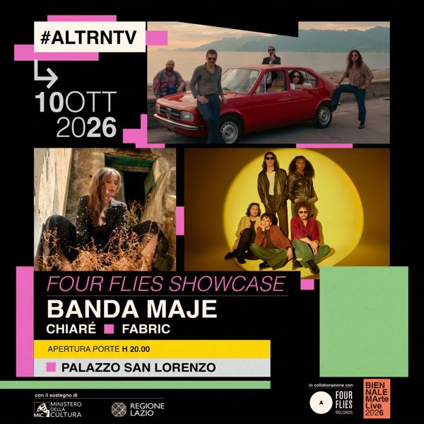 FOUR FLIES SHOWCASE | BANDA MAJE - CHIARE' - FABRIC
