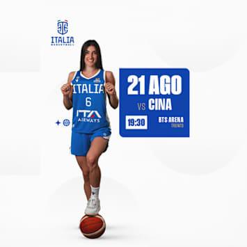 Amichevole Italia Femminile vs Cina