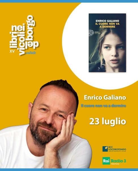 Libri nei vicoli del borgo - Enrico Galiano
