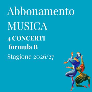 Musica | 4 Concerti Formula B + 1 Lezione