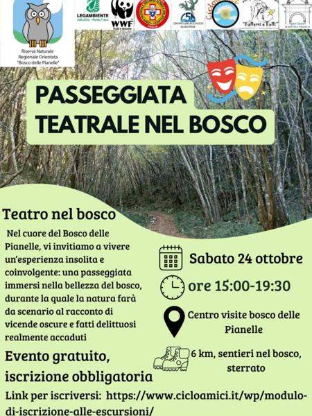 Passeggiata Teatrale nel Bosco