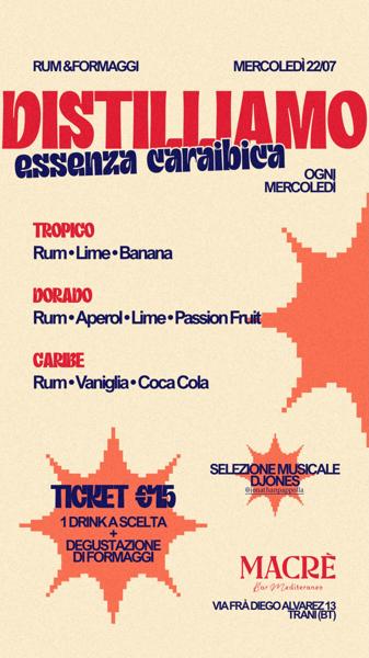 Rum & Formaggi