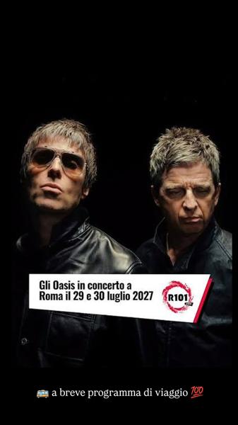 Oasis in concerto