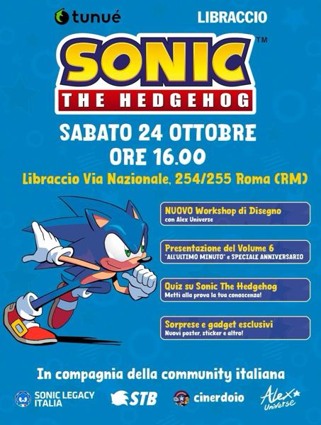 Sonic The Hedgehog - Volume 6 e Speciale Anniversario