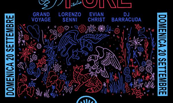 PURE w: Lorenzo Senni, Evian Christ, Grand Voyage, DJ Barracuda