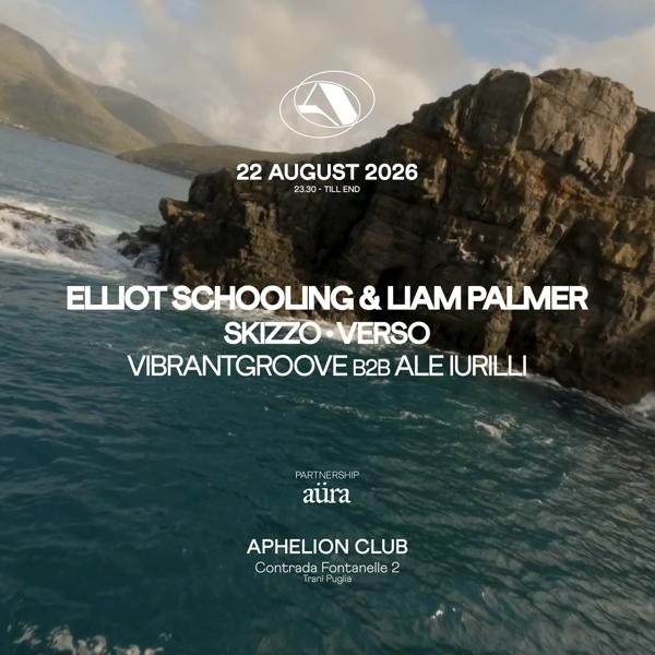Aphelion club invites ELLIOT SCHOOLING & LIAM PALMER