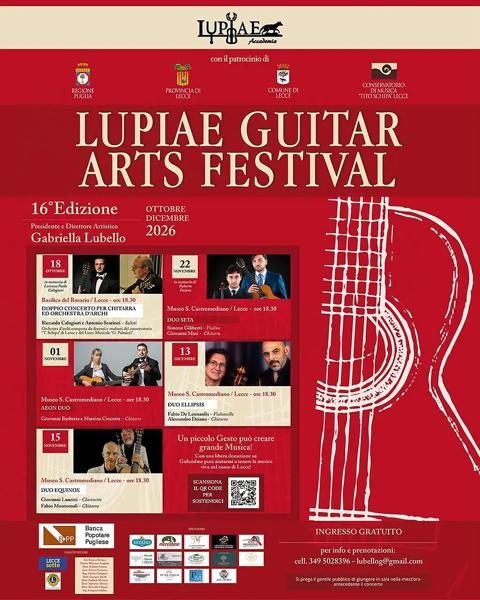 Lupiae Guitar Arts Festival - Aeon Duo