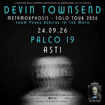 DEVIN TOWNSEND - METAMORPHOSIS SOLO TOUR 2026