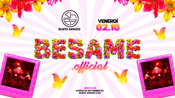 BESAME - Venerdì 02.10.2026