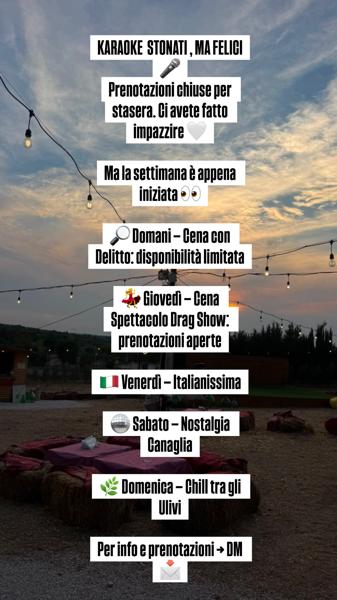 Chill tra gli Ulivi