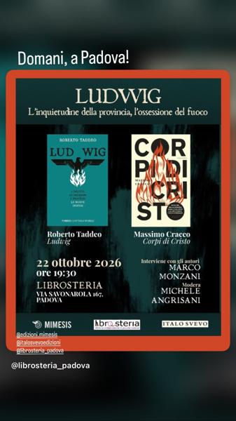LUDWIG - L'inquietudine della provincia, l'ossessione del fuoco
