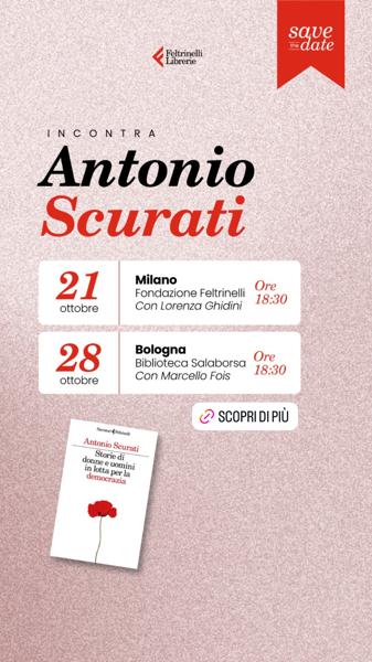 Incontra Antonio Scurati