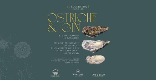 Ostriche & Gin