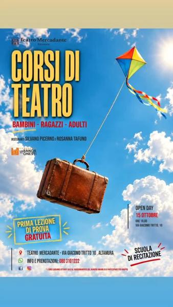 Open Day Corsi di Teatro