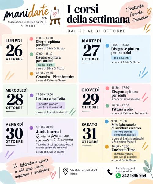 Disegno e pittura per adulti
