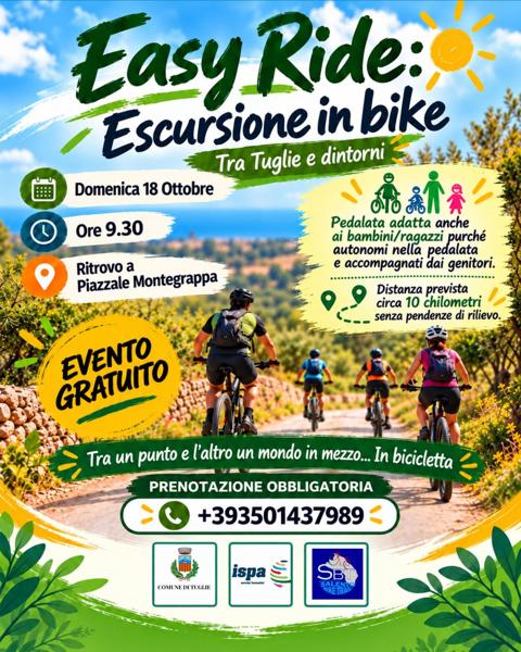 Easy Ride – Escursione in bike tra Tuglie e dintorni