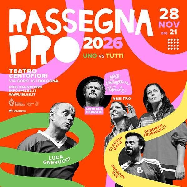 Match d'improvvisazione teatrale - Uno VS Tutti