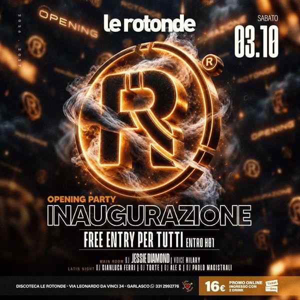 Opening Party Inaugurazione