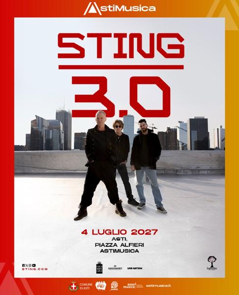 Sting 3.0 – Sting ad Asti