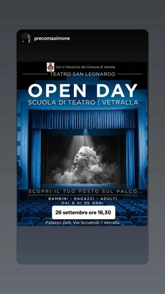 Open Day Scuola di Teatro