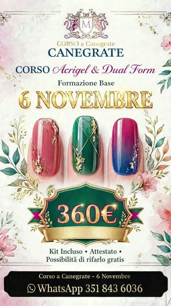 Corso Acrigel & Dual Form - Formazione Base