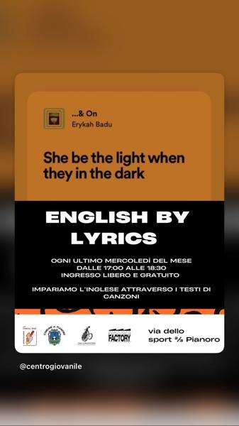 English by Lyrics