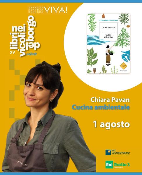 Chiara Pavan presenta "Cucina ambientale"