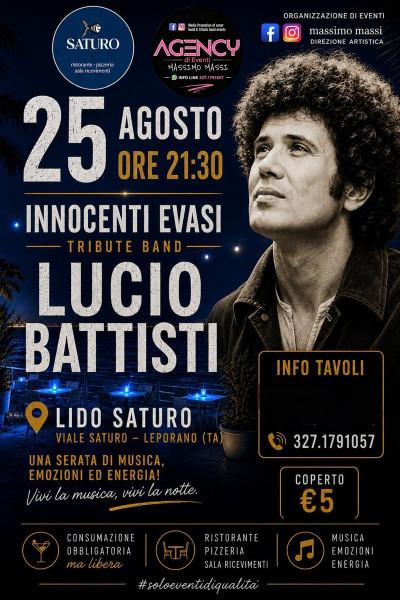 Lucio Battisti Tribute con gli Innocenti Evasi