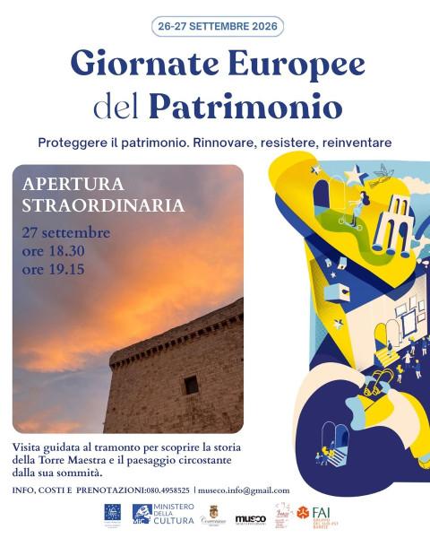 Apertura straordinaria: Visita guidata alla Torre Maestra