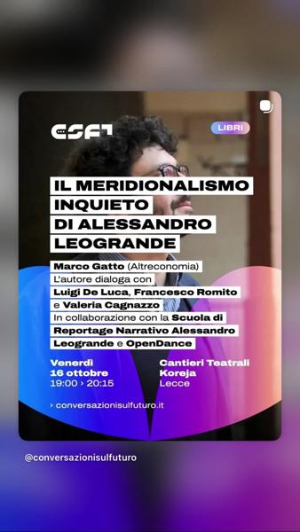 Il Meridionalismo Inquieto di Alessandro Leogrande